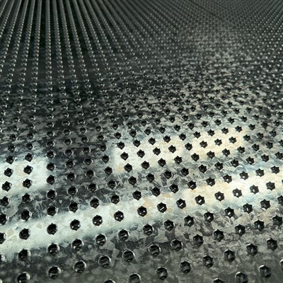 Fibre Cement konpoze Steel Plak pou Tinèl chape